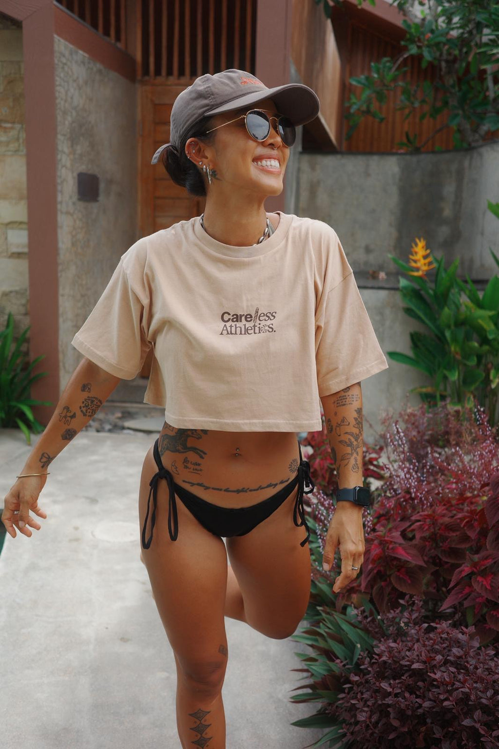 No Pain No Gain Crop Tops