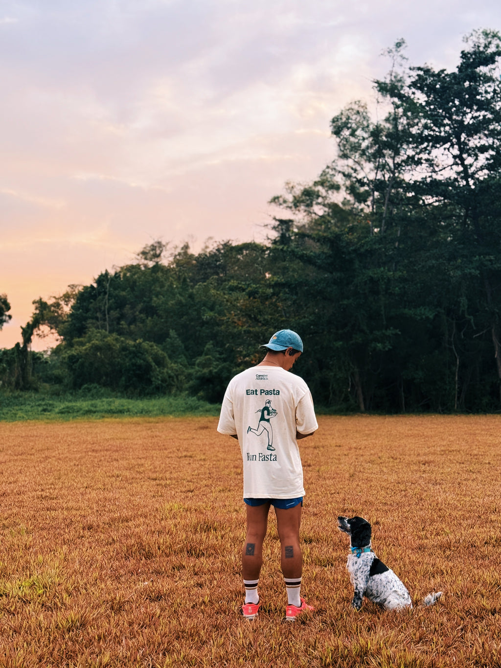 Eat Pasta, Run Fasta T-shirts