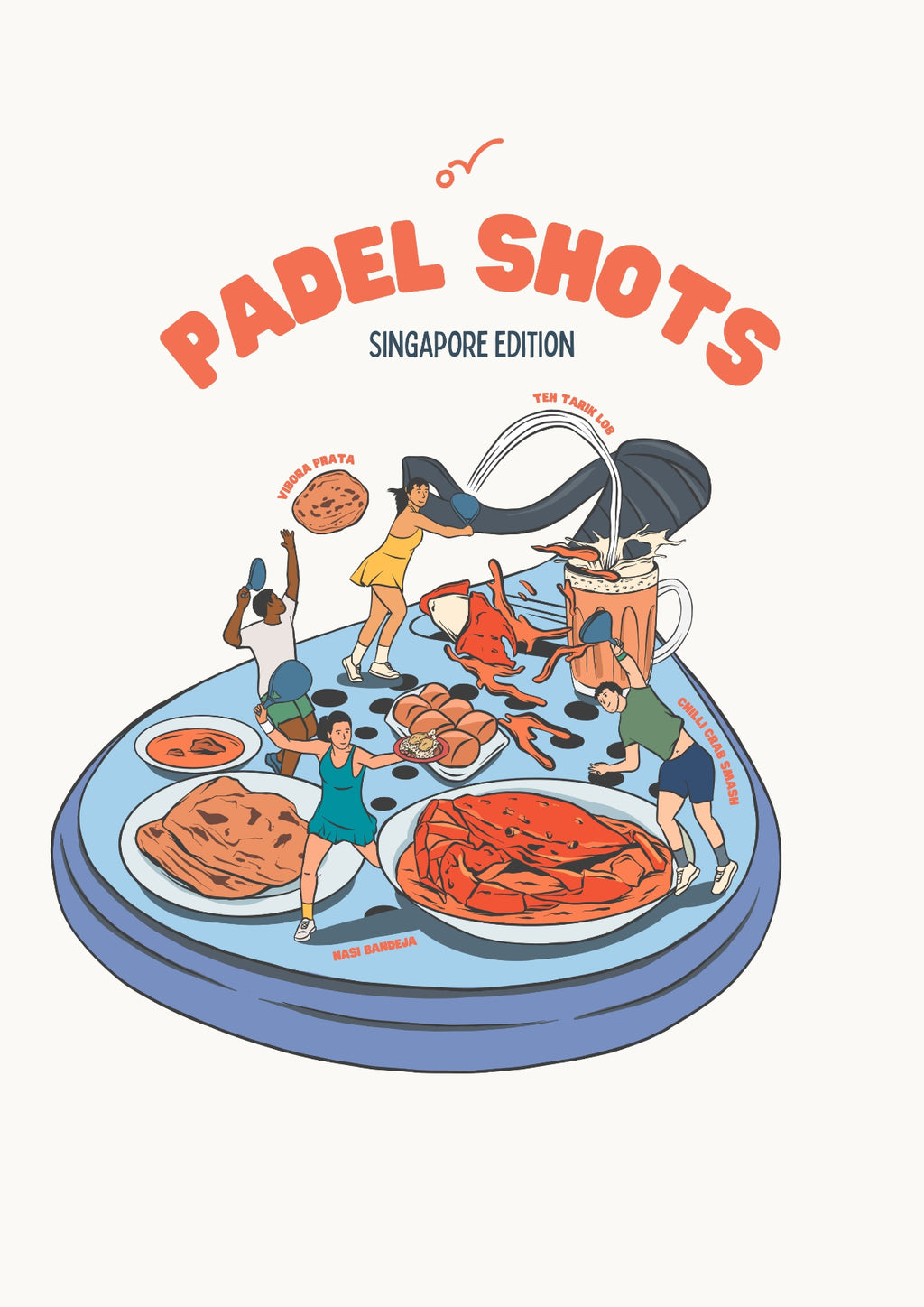 Padel Shots Singapore Edition T-shirt